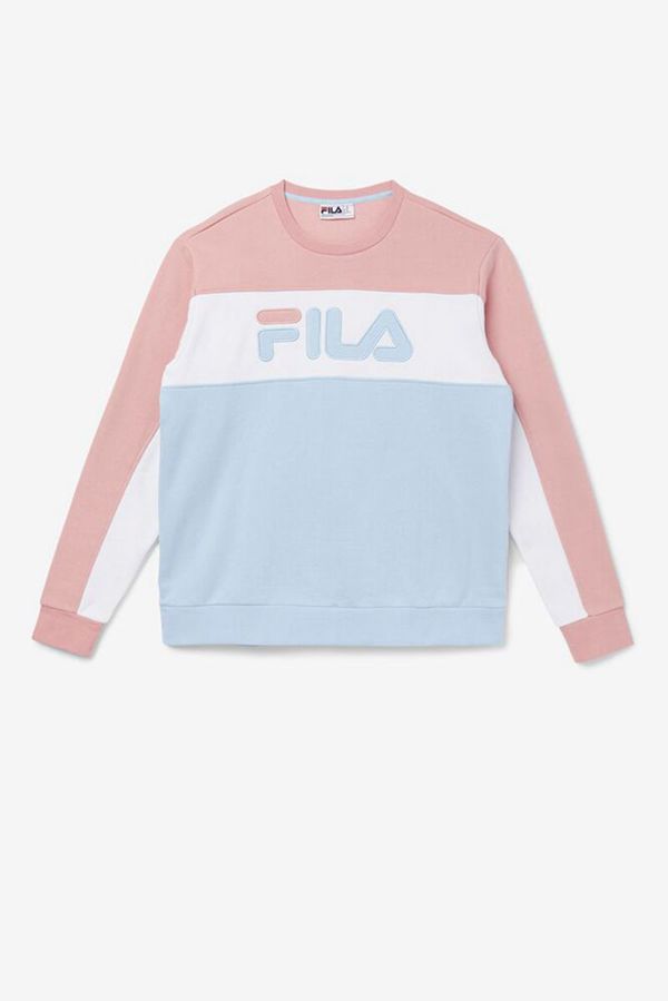 Moletons Fila Homem Multicoloridas - Fila Lesner Fleece Crew Outlet Portugal,IDUX-09387